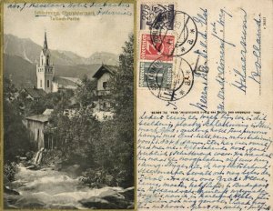 austria, SCHLADMING, Obersteiermark, Talbach-Partie (1925) Postcard