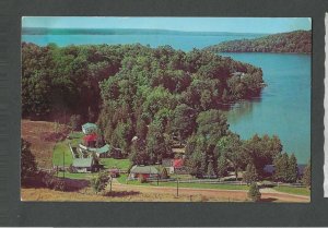 1965 Post Card Ontario Canada Cedar Grove Cottages