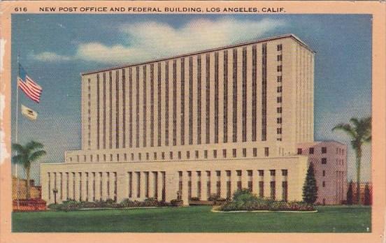 California Los Angeles New Post Office And Federal Building