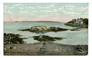 ME - Capitol Island. Squirrel Island in the Distance