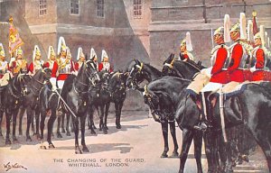 Changing of the Guard, Whitehall London United Kingdom, Great Britain, Englan...