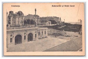 The Casino of Constanța Romania UNP DB Postcard U25