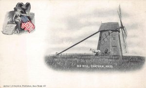 OLD MILL CHATHAM MASSACHUSETTS LIVINGSTON POSTCARD (c.1900)
