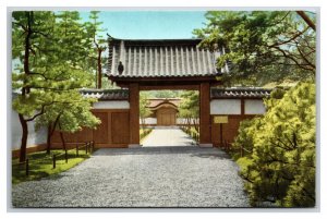 Sankeien Garden Yokohama Japan UNP Chrome Postcard Q25