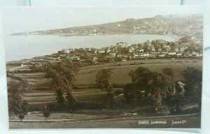 Vintage Postcard Swanage Aerial View Acroos the Bay VGC