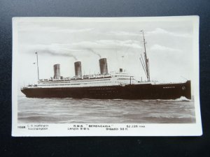 Shipping R.M.S. BERGENGARIA - Old RP Postcard by C.R. Hoffman