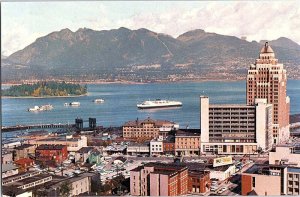 Postcard BOAT SCENE Vancouver British Columbia BC AJ4332