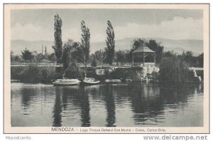 MENDOZA , Argentina , 1910-30s Lago ParqueGeneral San Martin - Colec. Carlos ...