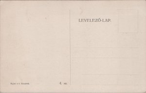 Hungary Budapest Csikos Szobor Vintage Postcard C100