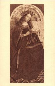 BF40619 hubert et jan van eyck  painting  vierges virgin holly lady