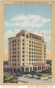 Florida Panama City Dixie Sherman Hotel Curteich