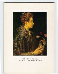 B-305975 Portrait of a Young Woman Painting by Sofonisba Anguiscola
