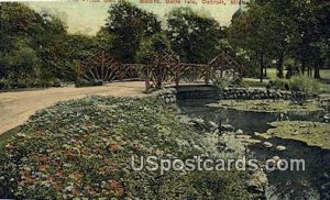 Lily Pond & Phiox Bed, Belle Isle - Detroit, Michigan MI  