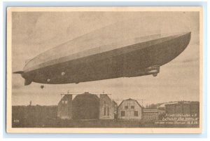 Friedrichshafen Airship Graf Zeppelin Germany Postcard (FR7)