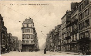 CPA Le HAVRE - Perspective de la rue de PARIS (105755)