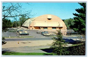 c1950's Snively Arena Outdoor Swimming Pool University of NH Durham NH Postcard