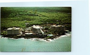 Postcard - The spectacular Kona Hilton on the Orchid Isle of Hawaii