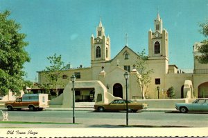 New Mexico Albuquerque Old Town Plaza San Felipe De Neri Church