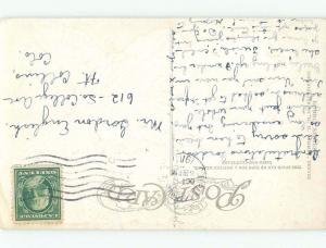 D-back BURRO DONKEY MULE NAMED CHRYSANTHEMUM Colorado Springs postmark CO E6674
