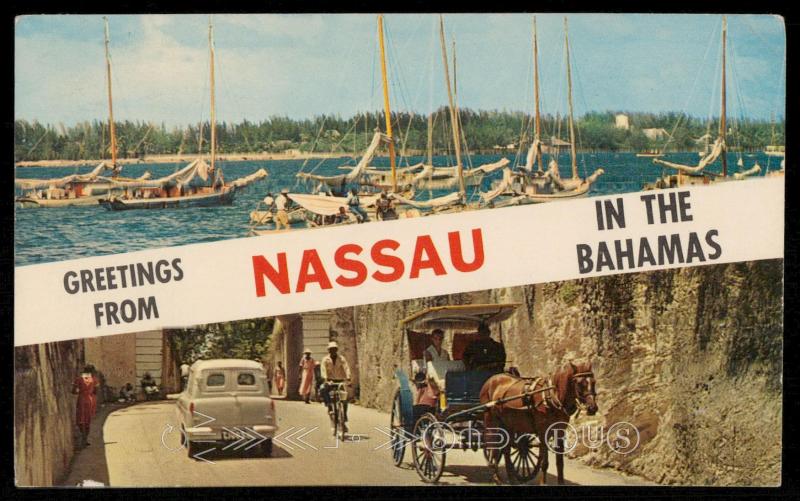 Greetings from Nassau in the Bahamas