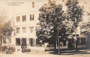 Vermont Vt  Real Photo RPPC Postcard c1910 LUNENBURG The HEIGHTS HOUSE