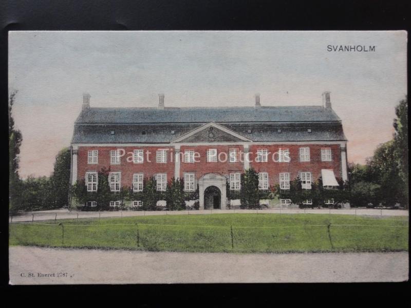 Denmark: SVANHOLM HOUSE / HALL - Old UB Postcard by C.St Eneret 2787