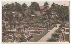 Kent; Kingsnorth Gardens, Folkestone PPC, Unposted, But Pencil Inscription 