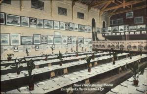Grimsby Emigrants Home Third Class Dining Room Steamship Posters - Postcard