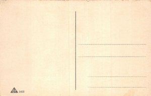 Lot 77 germany dizzy drunk man resturant comic postcard