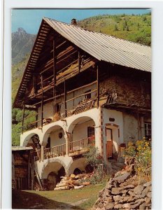 Postcard Maison Typique, La Vallouise, France