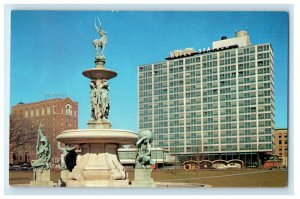 c1930s Statler Hotel, Hartford Connecticut CT Unposted Vintage Postcard