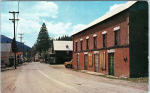 SIERRA CITY, CA California   Old MINING TOWN Street Scene   1971     Postcard