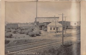 J60/ Hesperia Michigan RPPC Postcard c1910 Fremont Canning Co Factory 44