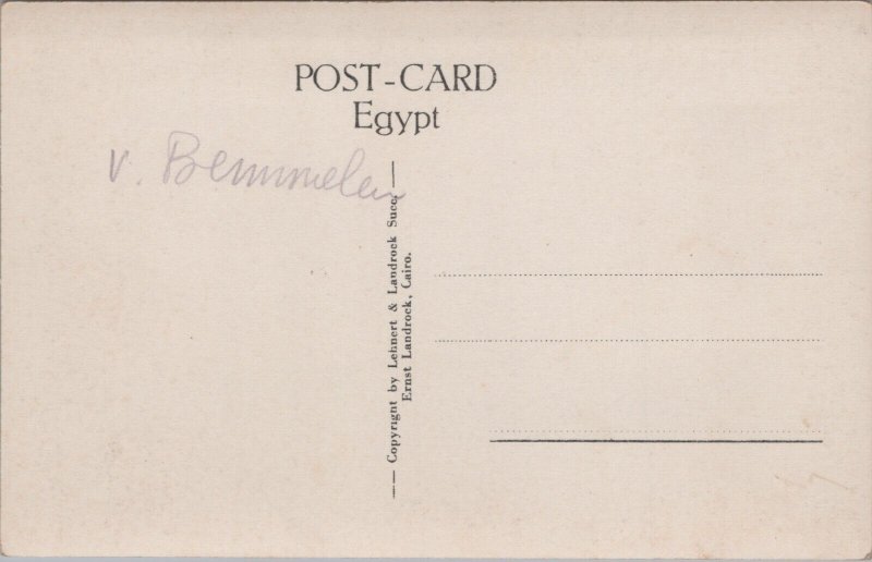 Egypt Abydos The Resurrection of God Osiris Vintage RPPC C084