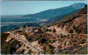 PANORAMA POINT, CA   RIM O' THE WORLD Highway  c1950s  Roadside     Postcard