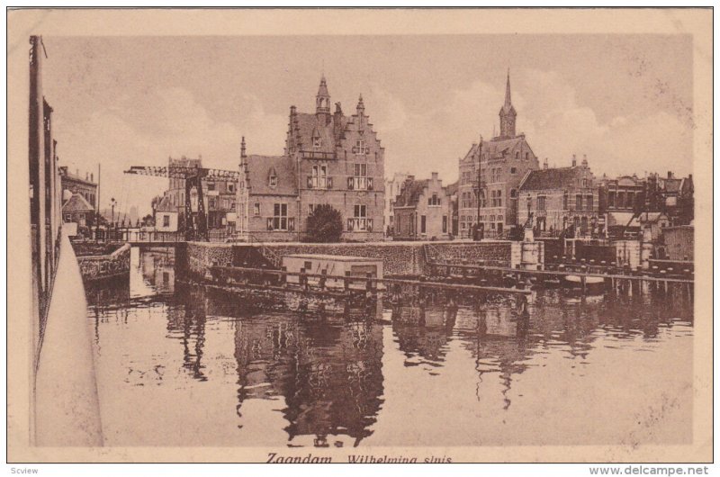 ZAANDAM, Noord-Holland, Netherlands, 1900-1910s; Wilhelmina Sluis