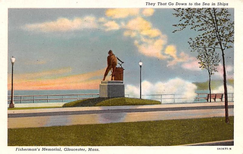 Fisherman's Memorial Gloucester, Massachusetts MA  