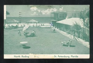 ST. PETERSBURG FLORIDA NORTH REDINGTON SURF HOTEL ADVERTISING POSTCARD