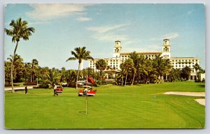 Palm Beach Florida~Breakers Hotel & Golf Course~Vintage Postcard