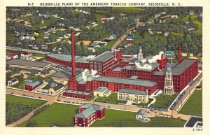 Reidsville Plant Reidsville, North Carolina NC