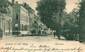 Netherlands Den Haag The Hague Javastraat Vintage Postcard 03.74