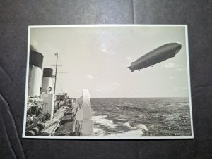 Mint RPPC Naval Zeppelin Postcard LZ 127 Graf Zeppelin Airship Dirigible