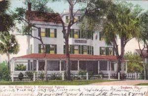 The Pines Hotel South Ridgewood Avenue Daytona Florida 1907