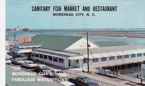 Sanitary Fish Market And Restaurant Morehead City North Carolina 1975