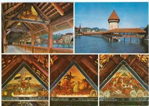 Switzerland, Suisse, Kapellbrucke Luzern, unused Postcard