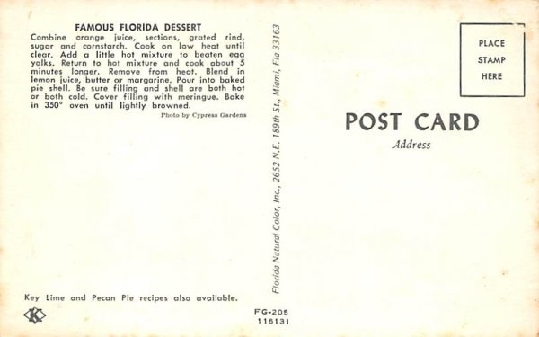 Florida Orange Meringue Pie