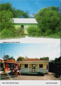 Post Office Hell Grand Cayman Islands BWI Unused Vintage Multiview Postcard D34