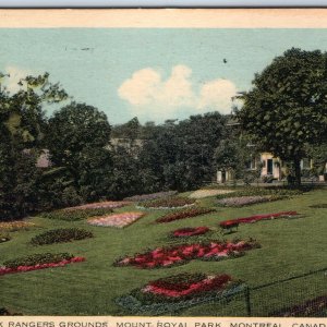 c1930s Montreal Canada Mount Royal Park Rangers Grounds Postal Notes Cancel A220