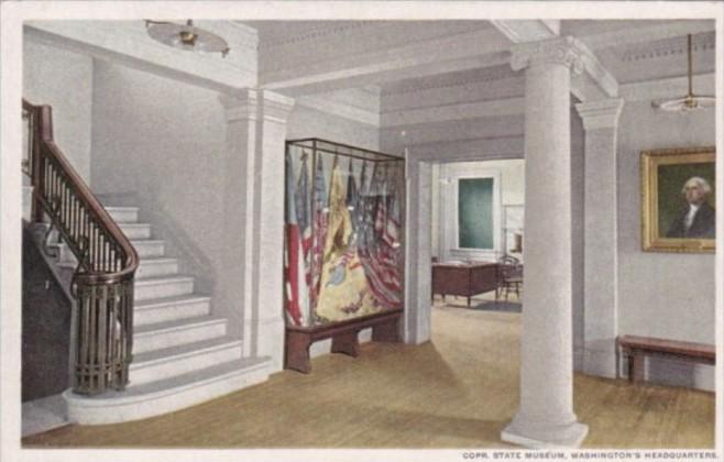 New York Newburgh Entrance Hall State Museum Washington's Headquarters Detroi...