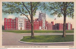 Iowa Iowa City University Hospital State University Of Iowa 1939 Curteich